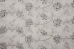 Baumwoll Blumenstickerei Fiona