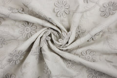 Baumwoll Blumenstickerei Fiona