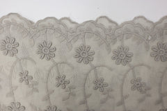 Baumwoll Blumenstickerei Fiona