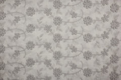 Baumwoll Blumenstickerei Fiona