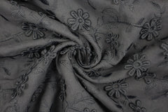 Baumwoll Blumenstickerei Fiona