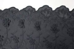 Baumwoll Blumenstickerei Fiona