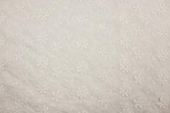 Baumwoll Blumenstickerei Fiona