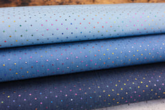 Baumwollstoff Denim Drops