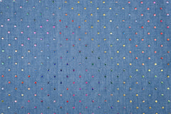 Baumwollstoff Denim Drops