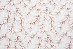 Baumwollstoff Blätterranken