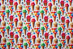 Baumwoll Popeline Digital Icecream