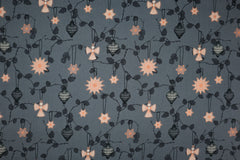 Baumwollstoff X-Mas Girlanden