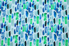 Baumwoll Stretch-Satin Brush Stroke