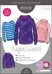 Schnittmuster Kibadoo Kinder Raglan Sweater