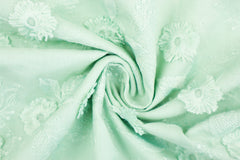 Baumwoll Blumenstickerei Catchy Flower