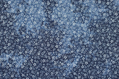 Baumwollstoff Chambray Tie Dye