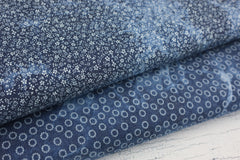 Baumwollstoff Chambray Tie Dye