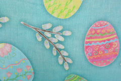 Baumwoll-Druck Ostern