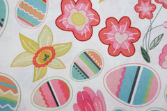 Baumwoll-Druck Ostern