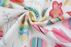 Baumwoll-Druck Ostern