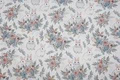 Baumwoll-Druck Ostern