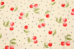 Baumwoll Popeline Sweet Cherrys