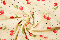 Baumwoll Popeline Sweet Cherrys
