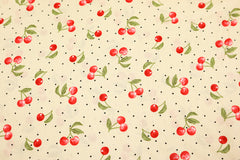Baumwoll Popeline Sweet Cherrys