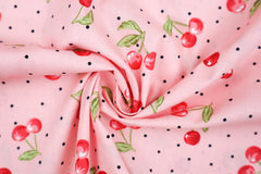 Baumwoll Popeline Sweet Cherrys
