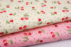 Baumwoll Popeline Sweet Cherrys