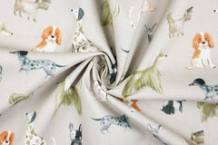 Baumwoll Popeline Digital Bester Freund