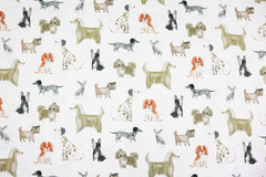 Baumwoll Popeline Digital Bester Freund