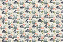 Lizenz Baumwoll Popeline Jurassic World