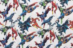 Lizenz Baumwoll Popeline Justice League Defenders of Earth