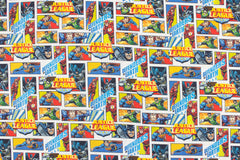 Lizenz Baumwoll Popeline Justice League Defenders of Earth