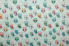Baumwoll Popeline Little Ones Owls