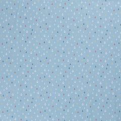 Baumwoll Popeline Nautic Anchor