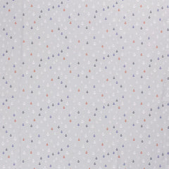 Baumwoll Popeline Nautic Anchor