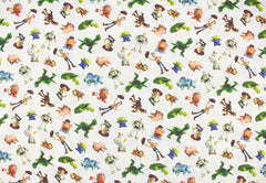 Lizenz Baumwoll Popeline Toy Story