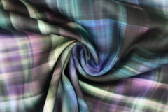 Baumwoll Satin Digital Abstrakt Multicolor