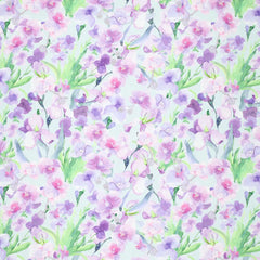 Baumwoll Stretch Lily Flower