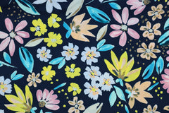 Baumwoll Stretch Satin Endless Summer