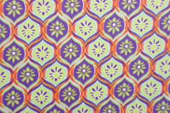Baumwoll Stretch Satin Flower Flair