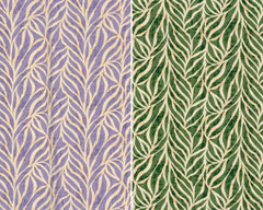 Baumwoll Viskose Webware Summer Leaves