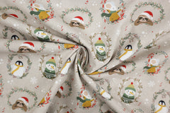 Baumwoll Webware Winter Dream
