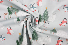 Baumwoll Webware Winter Dream