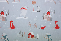 Baumwoll Webware Winter Dream
