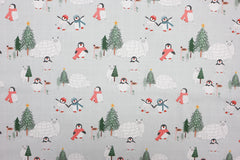 Baumwoll Webware Winter Dream