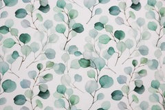 Baumwolljersey Eukalyptus Leaves