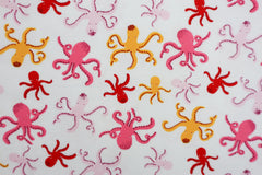 Baumwolljersey Bunte Kraken
