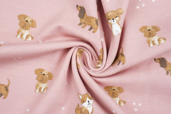 Baumwolljersey Cute Dogs