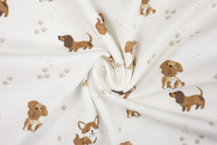 Baumwolljersey Cute Dogs