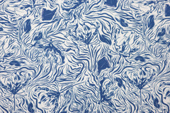 Baumwolljersey Digital Bluette