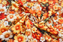 Baumwolljersey Digital Blumenmeer